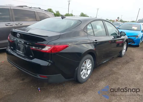 2025 Toyota Camry Le из США, поврежденный, VIN 4T1DAACK6SU561974